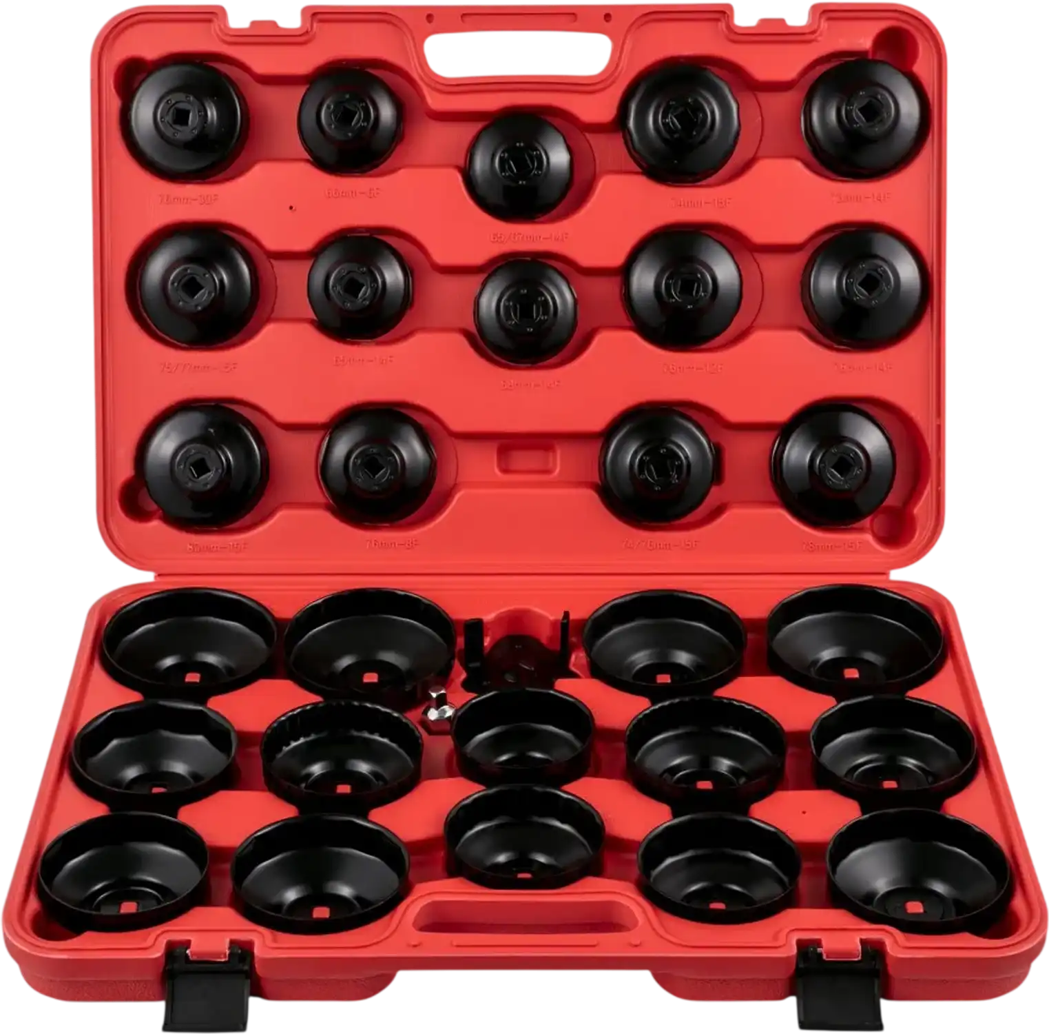 Vevor Oil Filter Socket Set 30-Pc Low Profile Steel Cap Wrench Kit New