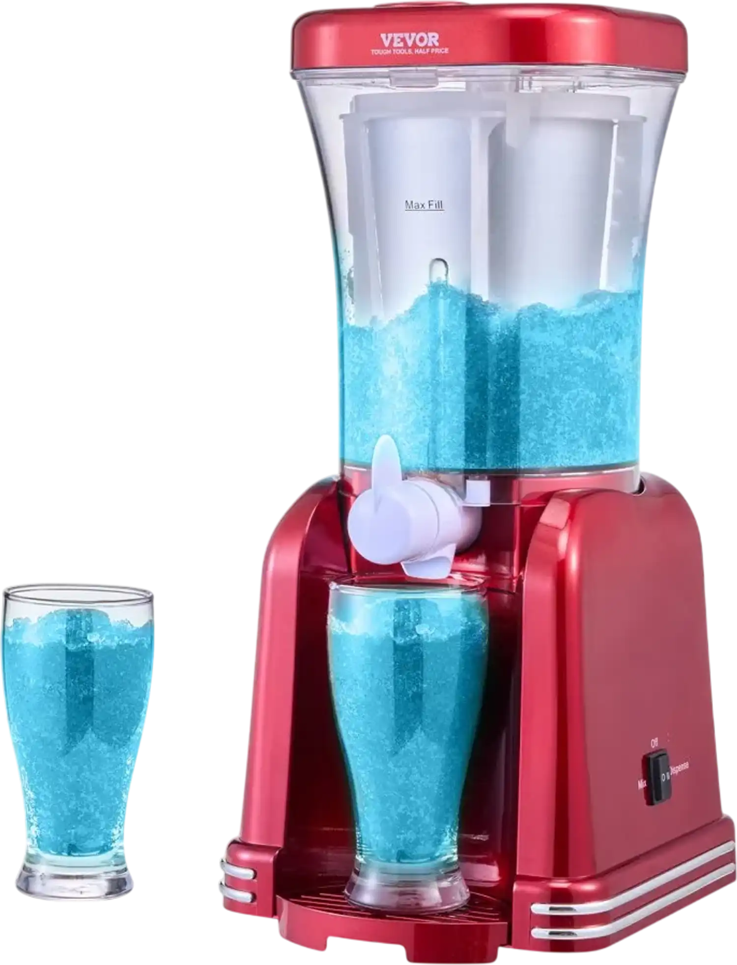 Vevor Slushy Machine Home Margarita Slush Maker 32oz Red New