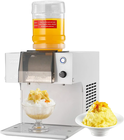 Vevor Snowflake Ice Machine 176 lbs/24H Snow Cone Maker New