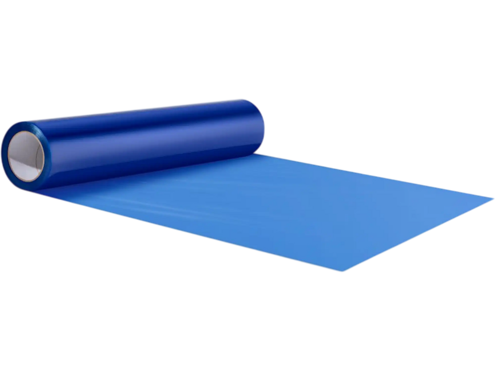 VEVOR Carpet Protection Film, 24" x 200' Floor and Surface Shield with Self Adhesive Backing & Easy Installation, Polyethylene Adhesive Car Mat Protector Roll for Construction Renovation, Blue
