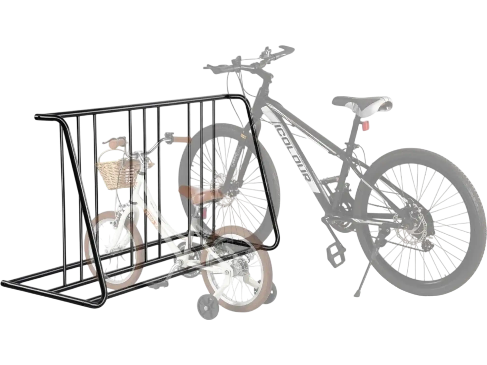 Vevor Bike Rack 6-Bike Freestanding Floor Storage Stand New
