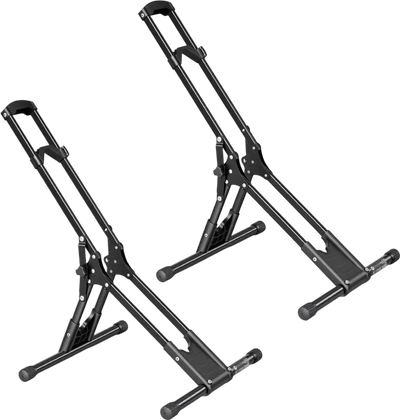 Vevor Bike Stand Foldable Freestanding 2-Pack Storage Rack New