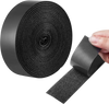VEVOR 16 ft x 1.5 in Hook and Loop Tape, Hook Loop Heavy Duty Strips Rolls, Strong Nylon Self Adhesive Strips Roll, Sticky Back Fastener Tape Roll Ideal for Home Office School and Crafting, Black