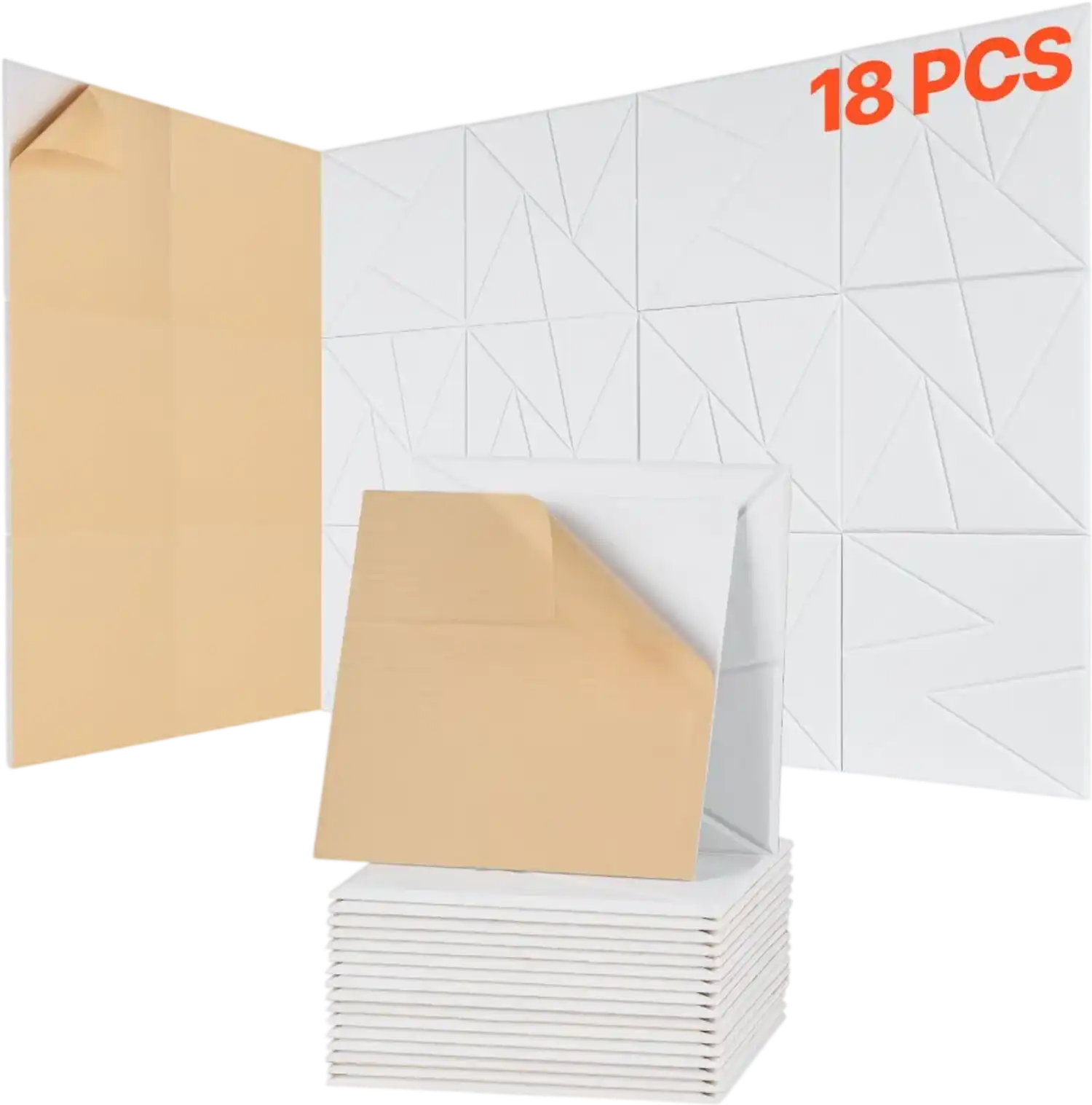 Vevor Acoustic Panels 18-Pack Self-Adhesive 11.8