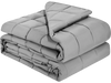 VEVOR Weighted Blanket, 20 lbs, 88 x 104 in King Size, Cooling Breathable Heavy Blanket with Glass Beads, All-Season Use, Suitable for 200-250 lbs Adults, Anxiety Stress Relief, Improve Sleep, Grey