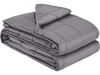 VEVOR Weighted Blanket, 25 lbs, 80 x 87 in King Size, Soft 100% Cotton Heavy Blanket with Glass Beads, Breathable Material, Suitable for 250-310 lbs lbs Adults, Anxiety Stress Relief, Improve Sleep, Grey