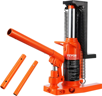 VEVOR Hydraulic Toe Jack, 2.5 Ton On Toe Toe Jack Lift, 5 Ton On Top Lift Capacity Machine Jack, 0.8-5.3 in Toe Height, 8.9-13.4 in Top Height, Air Hydraulic Claw Jack for Machinery, Industry