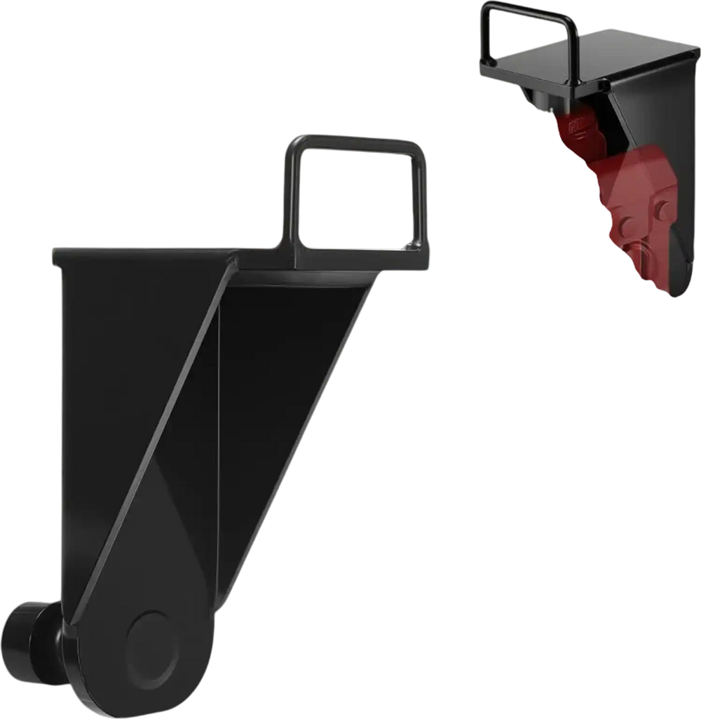 VEVOR Shipping Container Jack Lug with U-Shaped Handle, 1-Pack, Storage Leveler Booster Withstands Sun & Rain, Heavy Duty Container Jack Lug for Shipping Industry, Logistics, Warehouse Management