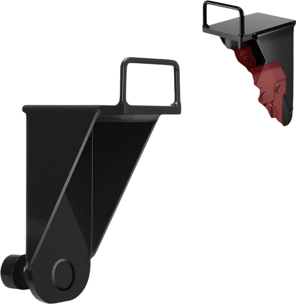 VEVOR Shipping Container Jack Lug with U-Shaped Handle, 2-Pack, Storage Leveler Booster Withstands Sun & Rain, Heavy Duty Container Jack Lug for Shipping Industry, Logistics, Warehouse Management
