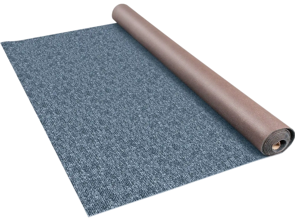 VEVOR Gray Marine Carpet 6 ft x 13.1 ft Boat Carpet Rugs Indoor Outdoor Rugs for Patio Deck Anti-Slide TPR Water-Proof Back Cut Outdoor Marine Carpeting Easy Clean Outdoor Carpet Roll