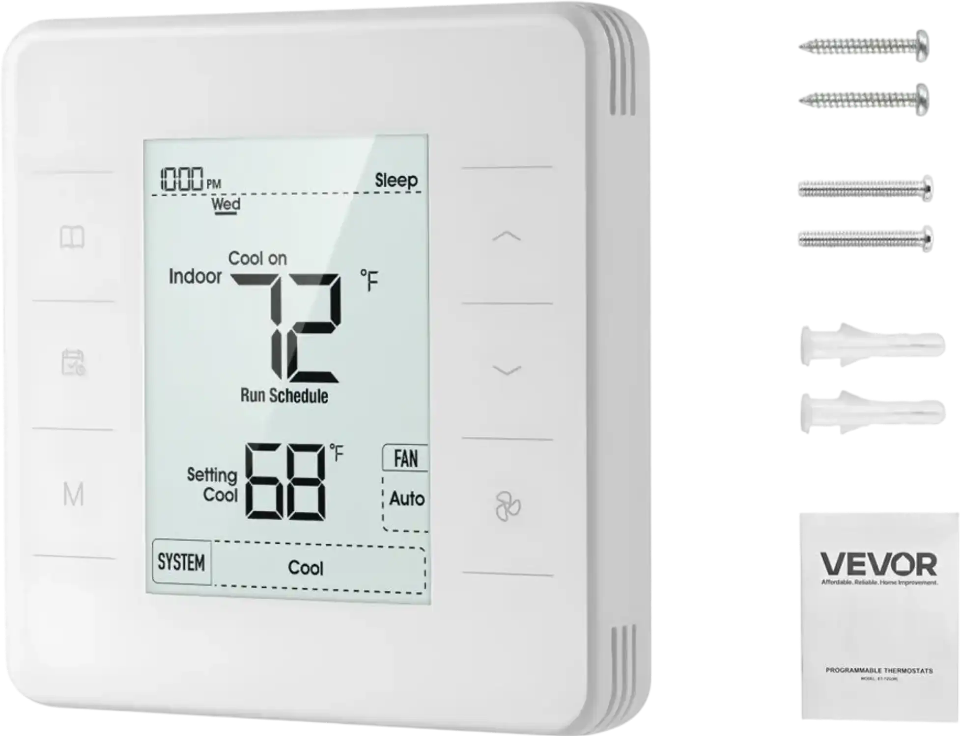 Vevor Thermostat 7-Day Programmable Home Thermostat New