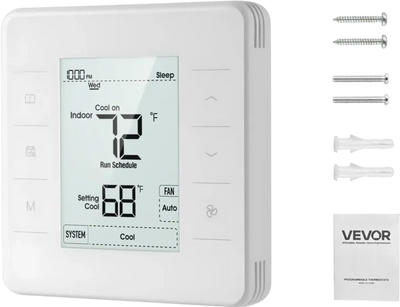 Vevor Thermostat 7-Day Programmable Home Thermostat New