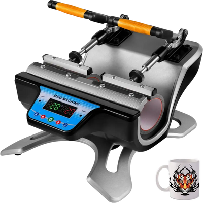 Vevor Mug Heat Press 2-in-1 Dual Station 11-15 oz Sublimation Machine New