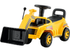 VEVOR Ride On Toddler Car, Ride on Excavator Car for Toddler 19 to 36 Months, Excavator Bulldozer Digger Toy with Under-seat Storage & Music, 55 lbs Load Capacity, Foot-to-Floor Walker for Kid, Yellow