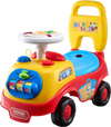 VEVOR Ride On Push Car for Toddlers, Ages 1-3, Ride Racer, Sit to Stand Toddler Ride On Toy, Classic Kids Ride On Car with Music Steering Wheel, Horn & Under Seat Storage, Ride On Toy for Boys Girls