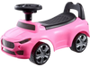 VEVOR Ride On Push Car for Toddlers, Ages 1-3, Ride Racer, Sit to Stand Toddler Ride On Toy, Classic Kids Ride On Car with Music Steering Wheel & Under Seat Storage, Ride On Toy for Boys Girls, Pink