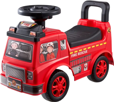 VEVOR Ride On Push Car for Toddlers, Ages 1-3, Ride Racer, Sit to Stand Toddler Ride On Toy, Classic Kids Ride On Car with Music Steering Wheel & Under Seat Storage, Ride On Toy for Boys Girls, Red