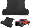 VEVOR Truck Bed Mat, Fits for 2015-2023 Ford F150 5.5 FT Short Bed, 66.5" x 64" Rubber Truck Bed Liner, 1/4" Thick Bed Mat Car Accessories for All-Weather Protection, Prevent Slipping or Damage