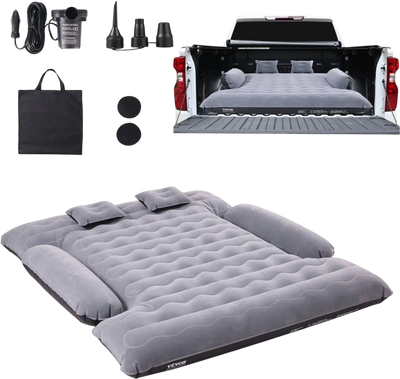 Vevor Truck Bed Air Mattress 6-6.5' Full Size with Pump New