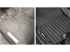 VEVOR Automotive Floor Mats, Fits for Dodge Ram 1500 Crew Cab 2019-2024, 3 pcs Front and 2nd Row Liners, All Weather Custom Fit TPE Vehicle Floor Mats, Easy to Clean Floor Liners for Trucks, Black
