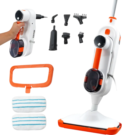 Vevor Steam Mop 8-in-1 Hardwood Floor Cleaner New