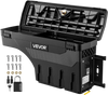 VEVOR Truck Bed Storage Box, 6.6 Gal/25 L Waterproof ABS Wheel Well Tool Box with Anti-Theft Combination Lock, Compatible with 2019-2023 Dodge Ram 1500 , Passenger Side Right (Drilling Required)