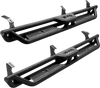 VEVOR Running Boards, 6 Inches Side Steps Compatible with 2005-2023 Toyota Tacoma Double Cab, Black Carbon Steel Nerf Bars, 550 lbs Load Capacity, Wide Non-Slip Hollow Surface with Rustproof Coating