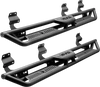 VEVOR Running Boards, 6 Inches Side Steps Compatible with 2015-2025 Ford F150 SuperCrew Cab, 2017-2025 Ford F150 SuperCrew Cab, Black Carbon Steel Nerf Bars, 550 lbs Load Capacity, Non-Slip Surface