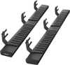 VEVOR Running Boards, 6 Inches Side Steps Compatible with 2019-2025 Dodge Ram 1500 Crew Cab(Not Fit 2019-2025 1500 Classic), Black Aluminum Alloy Nerf Bars, 500 lbs Load Capacity, Non-Slip Textured Surface with Rustproof Coating