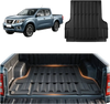 VEVOR Truck Bed Mat, TPE, Compatible with 2022-2026 Nissan Frontier Bed, Heavy Duty Custom Fit, All Weather Protection Pickup Car Trunk Liner Replacement, for 2022-2026 Nissan Frontier Accessories