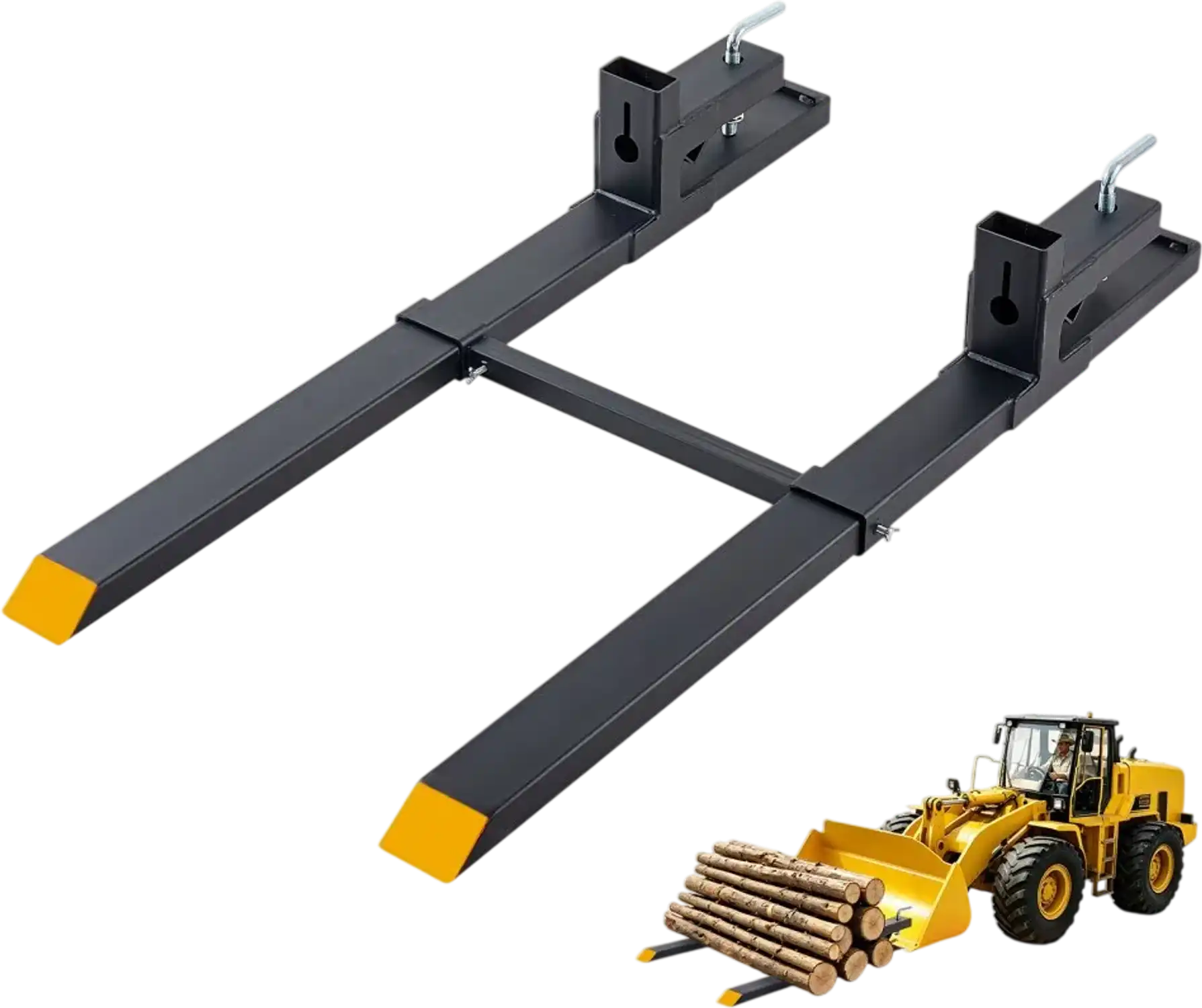 Vevor Pallet Forks Clamp-On 60