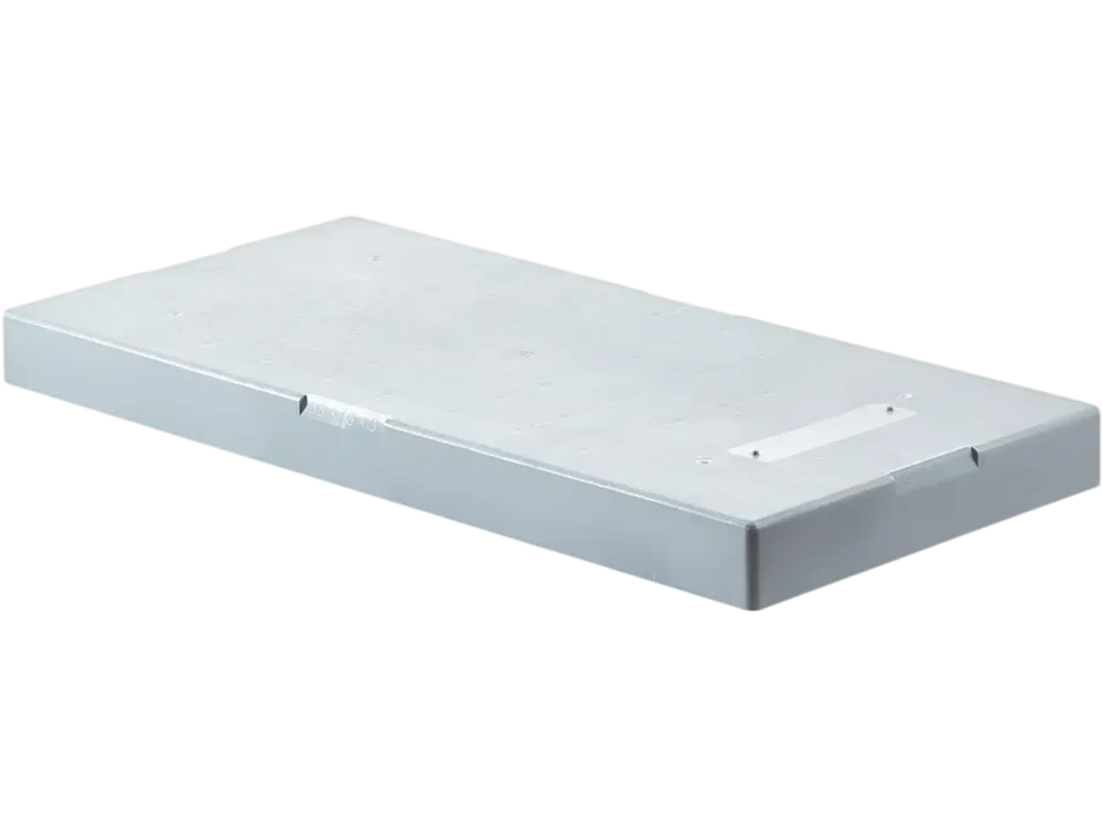 VEVOR Mini Split Pad, for 9000-36000BTU Ductless Air Conditioner Heat Pump Systems, 38 x 18 x 3 inch Plastic Outdoor Condenser Equipment Anti-Vibration Pads for Heat Pump System, Max Load 400 lbs