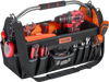 VEVOR Tool Bag, 16.1 Inch, 33-Pocket Open Top Tool Tote, Electrical Maintenance Toolbox Organizer Storage with Handle, Adjustable Shoulder Strap, Portable Toolbag, for Professionals DIY & Jobsite Use