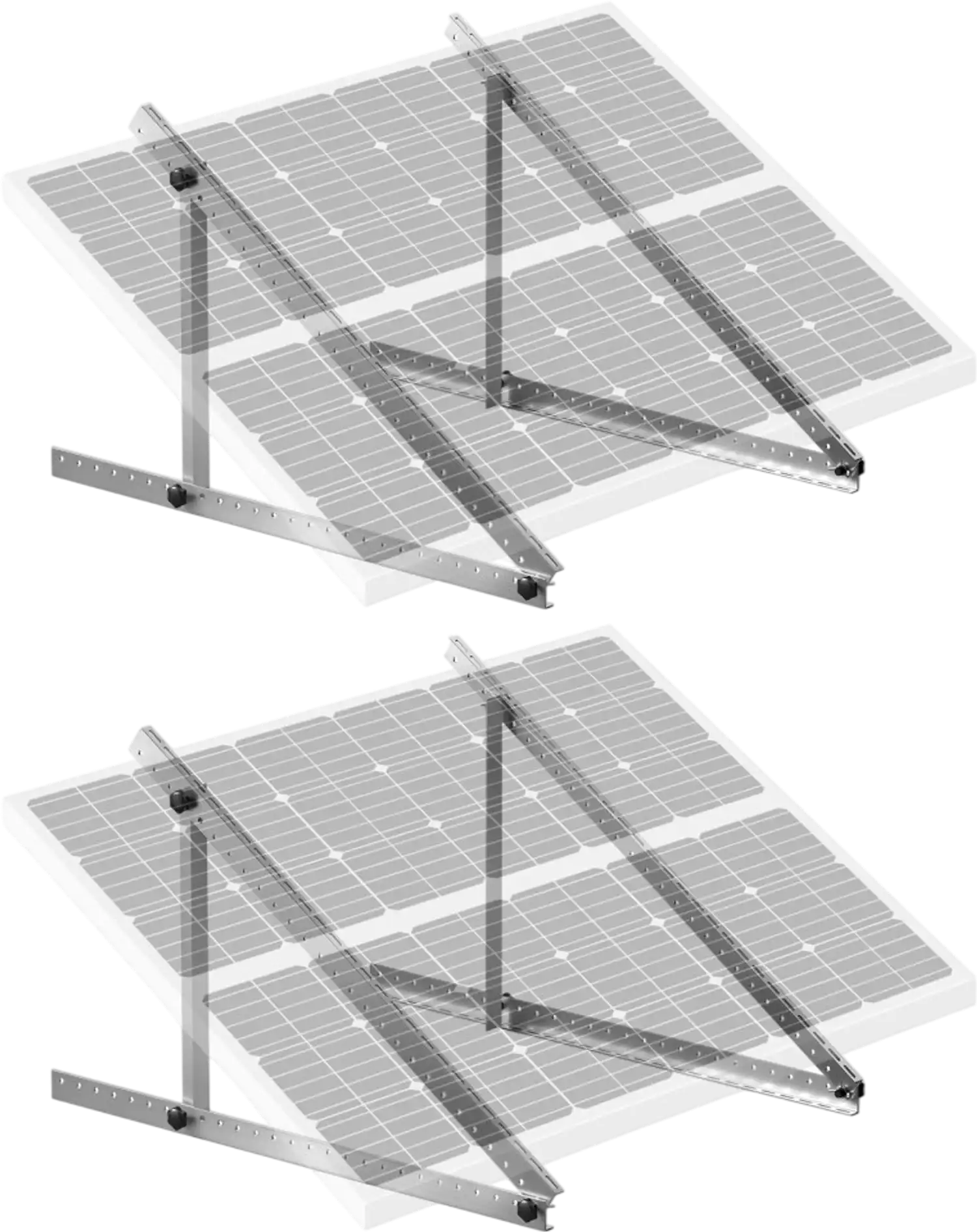 Vevor Solar Panel Mount Brackets 45