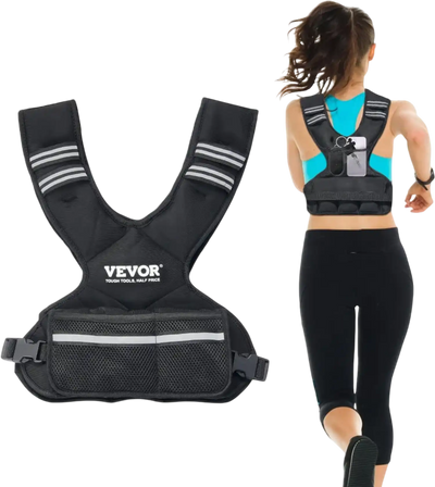 Vevor Weighted Vest Adjustable 11-20 lbs Workout Vest New