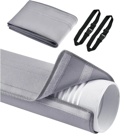 VEVOR Air Conditioner Hose Cover Wrap, Portable AC Hose Duct Vent Cover Sleeve, Insulation Sleeve for 5 & 5.9