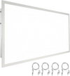 VEVOR 1 Pack 2x4 FT LED Flat Panel Light, 6000LM 50W, Surface Mount LED Drop Ceiling Light Fixture with Adjustable Color Temperature 3500K/4000K/5000K, Ultra Thin for Home Off Tested to UL Standards