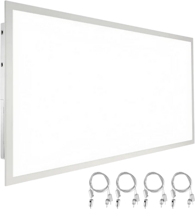 Vevor LED Flat Panel Light 2' x 4' 50W 6000LM Adjustable Color Temperature New