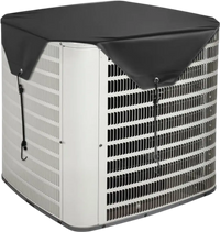 VEVOR Air Conditioner Cover for Outside Units, 28 x 28 inch Central AC Cover for Air Conditioning Unit, Top Universal Mesh Defender Rainproof Easy Install for Outdoor Outside All Seasons, Black