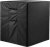 VEVOR Air Conditioner Cover, 38 x 38 x 40 inch Ac Cover for Air Conditioning Unit, Three-Layer, Waterproof Polyester Fabric, Mesh Ventilation, Universal Defender for Outdoor Outside Ac Unit, Black