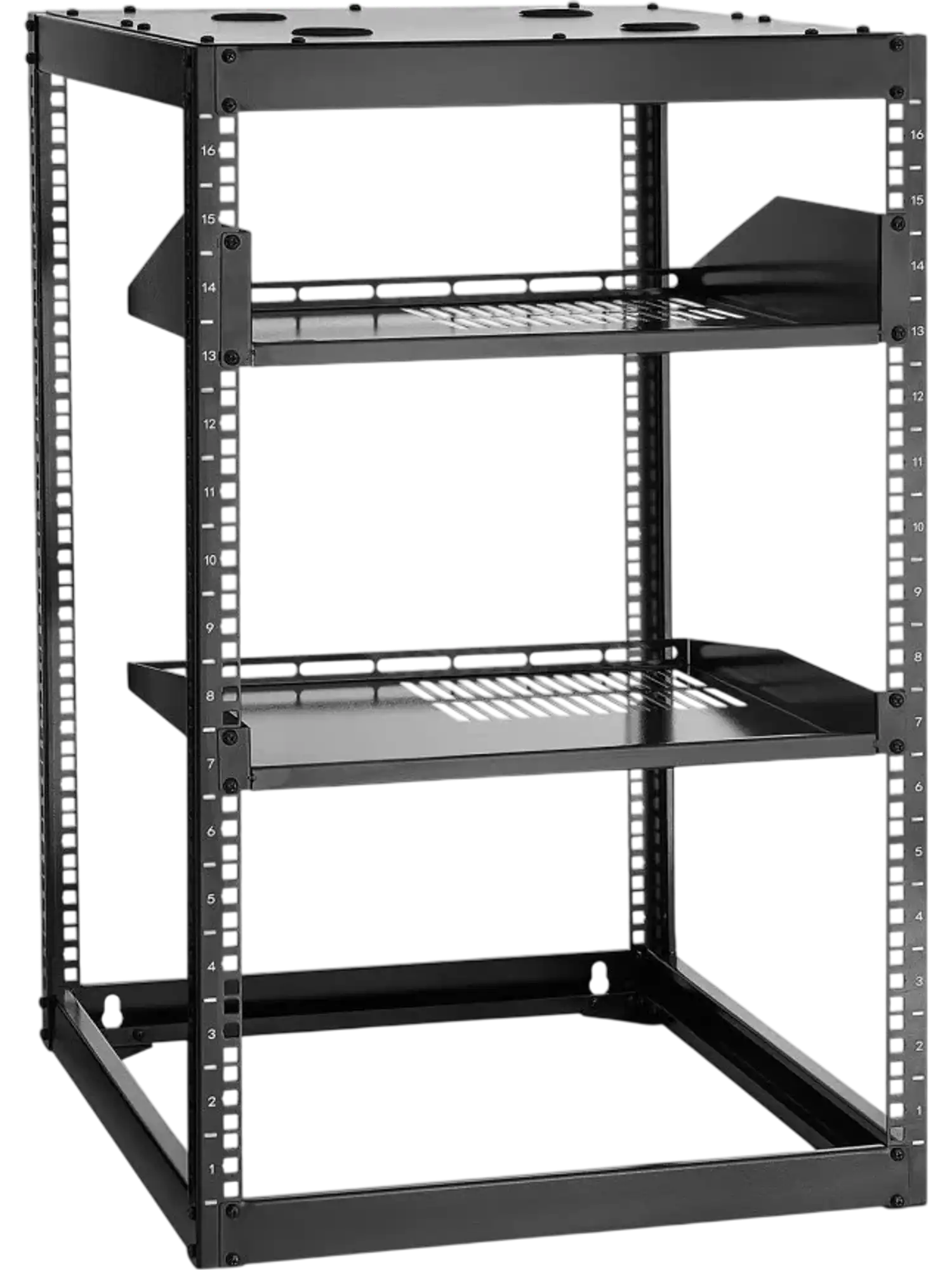 Vevor Server Rack 16U Open Frame Network Rack with 23