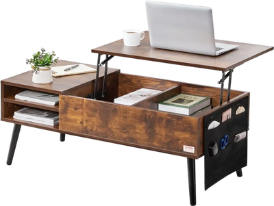 Vevor Coffee Table Lift Top Rectangle 39.4
