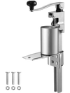 VEVOR Manual Can Opener, Sturdy Tabletop Can Opener for Big Cans, Robust Can Opener with Stand, Height-Adjustable Professional Jar Opener, Suitable for Cans Up to 11.8" in Height, Ideal for Restaur
