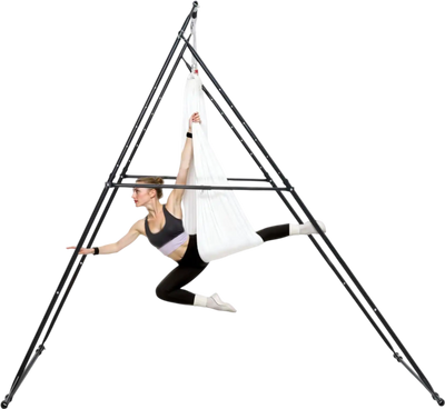 Vevor Yoga Stand Frame Adjustable Aerial Rig with Hammock New