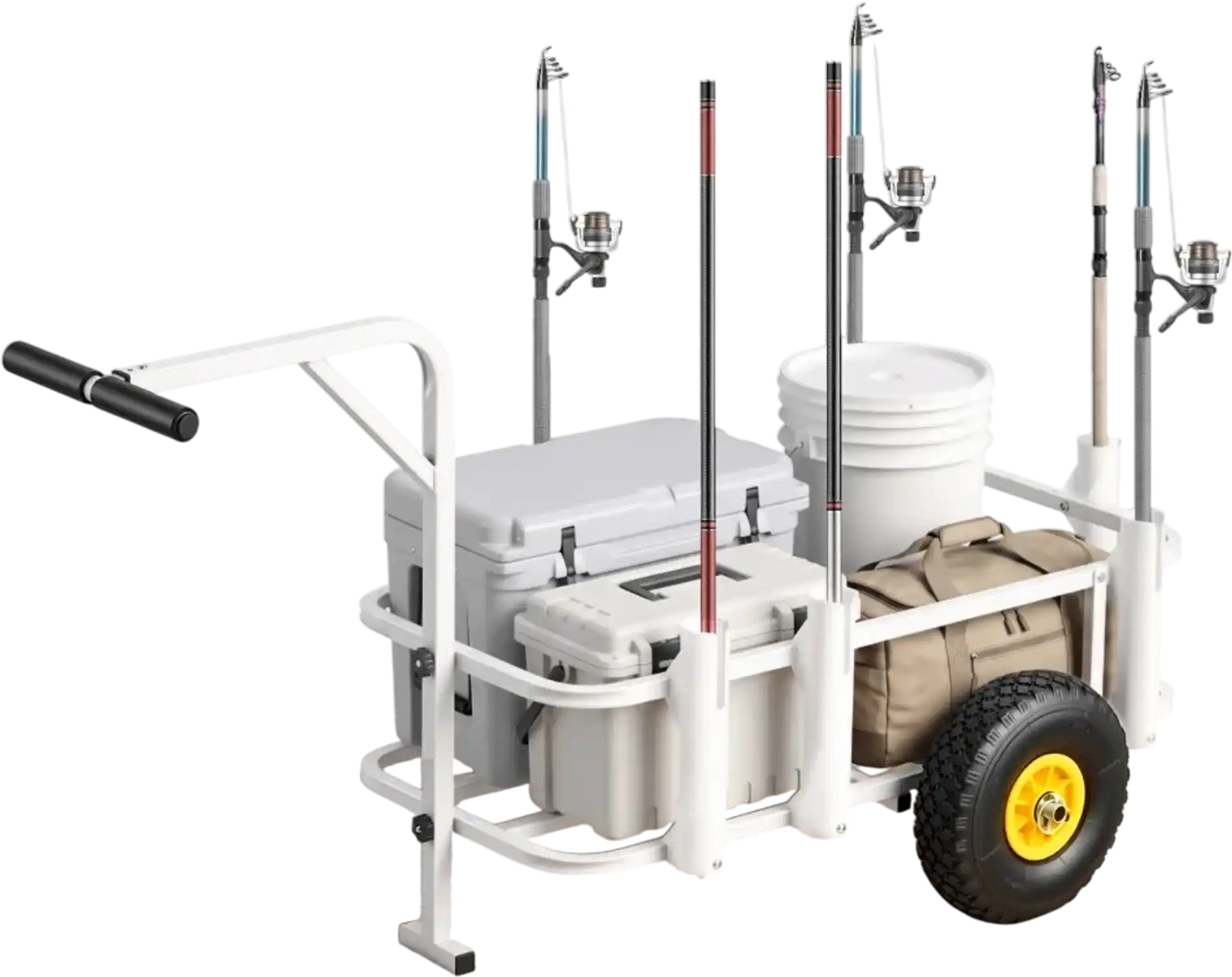 Vevor Fishing Cart Beach Wagon with 11