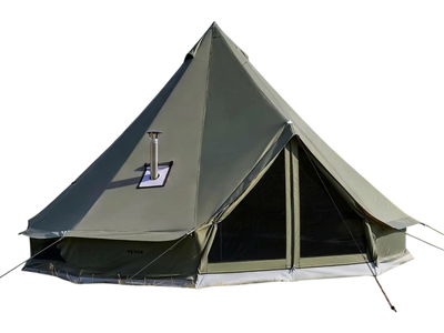 Vevor Bell Tent 9.84' 4-Season Canvas Yurt Camping Tent New