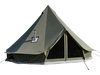 VEVOR Canvas Bell Tent, 4 Seasons 13.12 ft Yurt Tent for Camping with Stove Jack, Canvas Breathable Holds up to 4 People with Zipped Detachable Floor, for Family Camping Glamping Outdoor Hunting Party