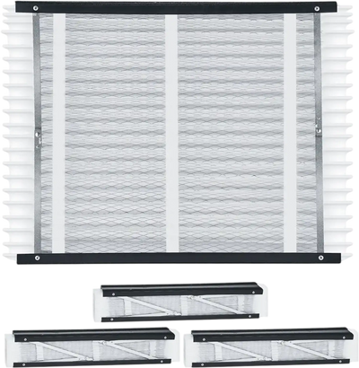 Vevor Air Filter 20 x 25 x 4 MERV 13 Electrostatic Pleated HVAC Furnace Filter 4-Pack New