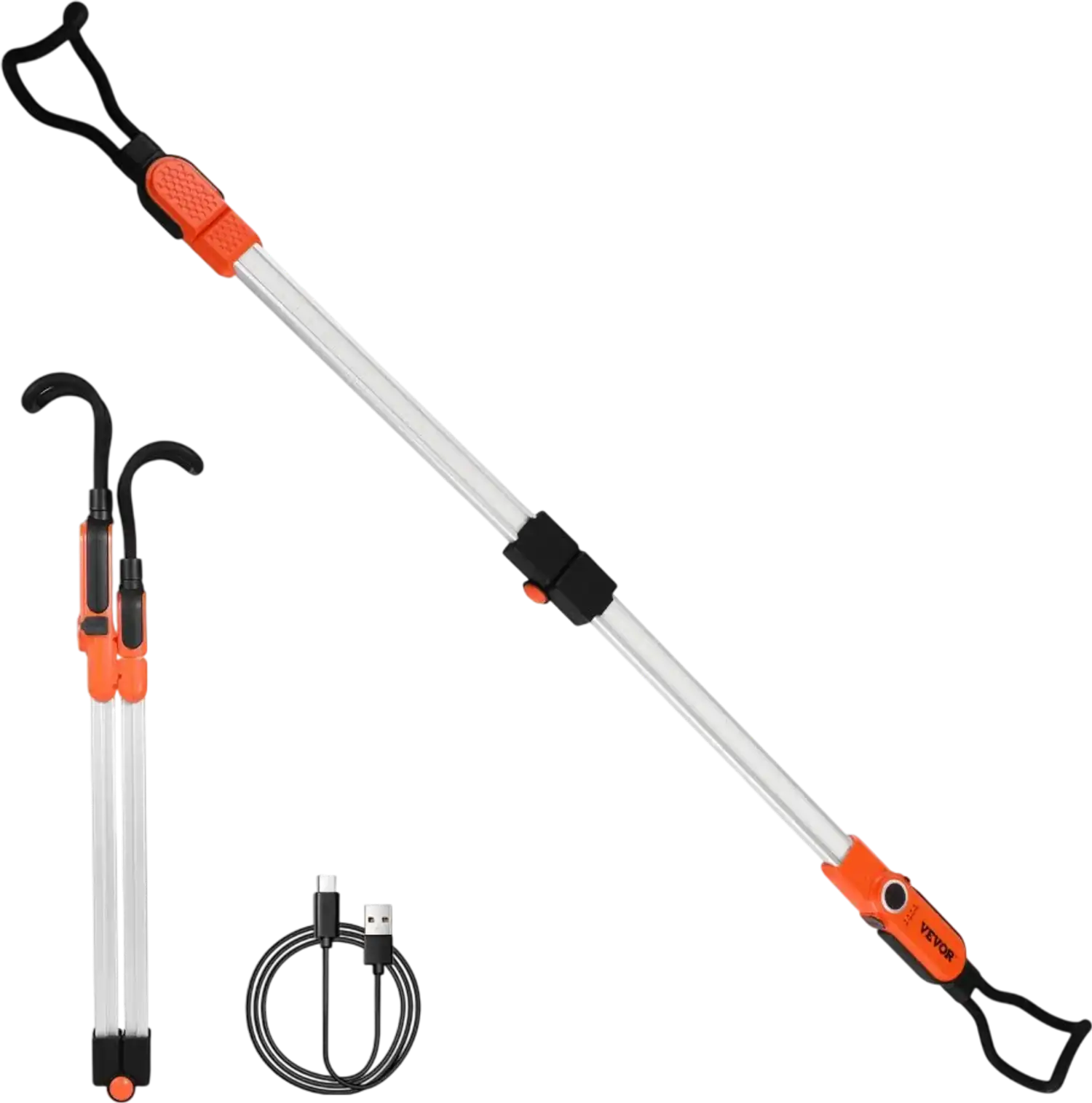 Vevor Work Light Underhood Rechargeable LED 2300LM Cordless Bar New