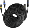 VEVOR XLR Cable 100 ft, 2 Pack, Shielded Balanced DMX Male to Female Microphone Cables, Gold-Plated 3-Pin XLR Mic Speaker Cord Wires, for Stage Lighting, Microphones, Amplifier, Mixer, Speaker Systems